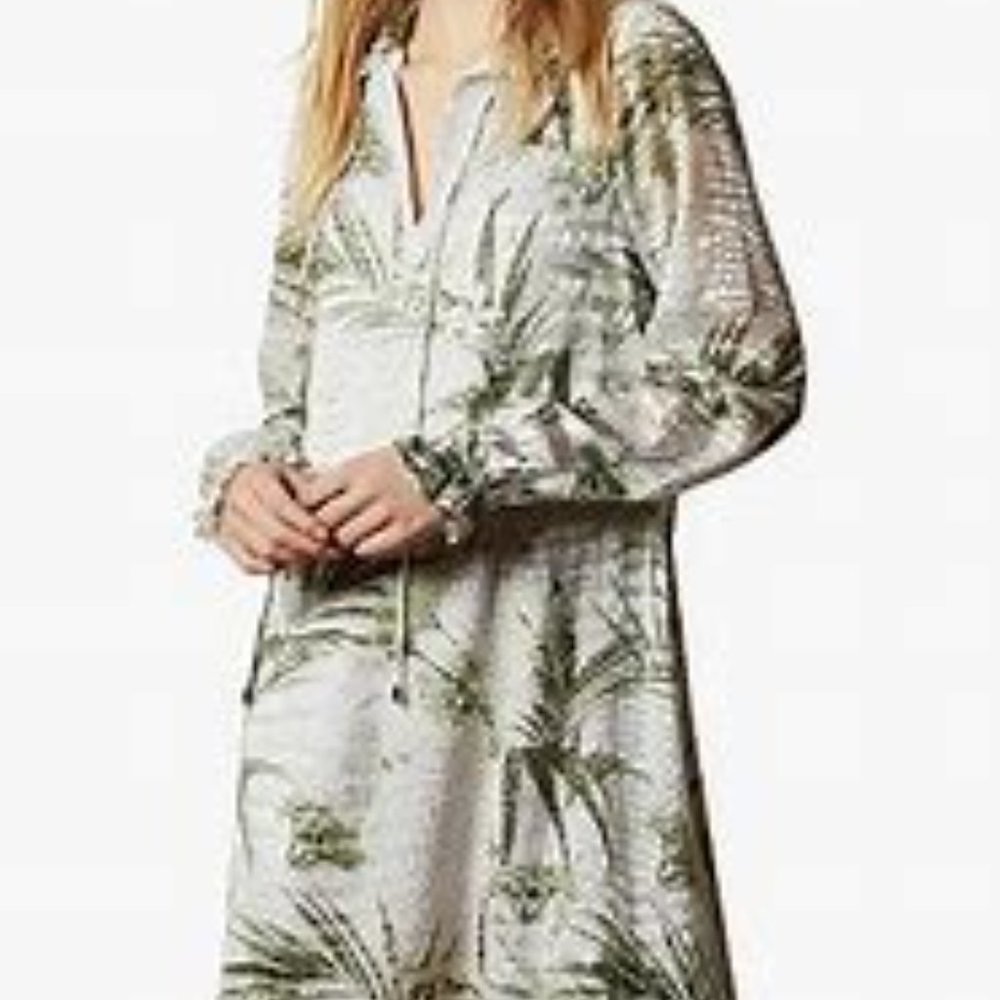 Ted Baker London Glimmah  Highland Swing Mini Dress Size US 4- 6